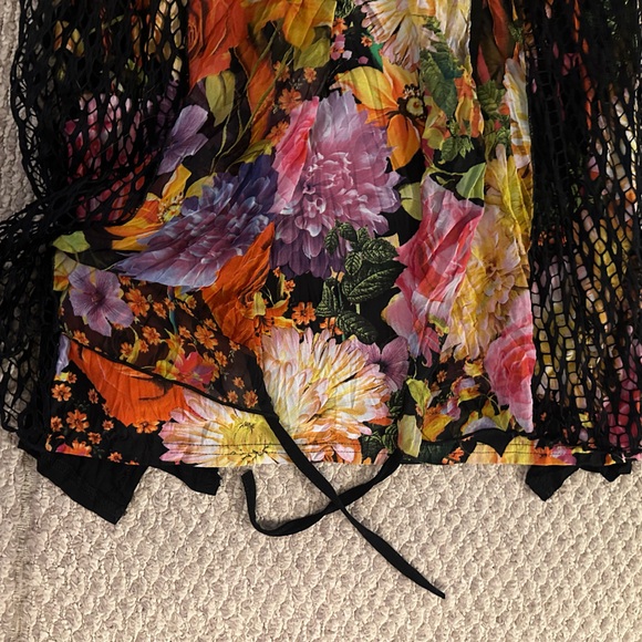 Joseph Ribkoff Multicolor Floral Fooler Top - Picture 7 of 7